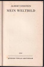 Albert Einstein - Mein Weltbild - 1934