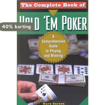 The Complete Book Of Hold Em Poker 9780818406058, Verzenden, Gary Carson