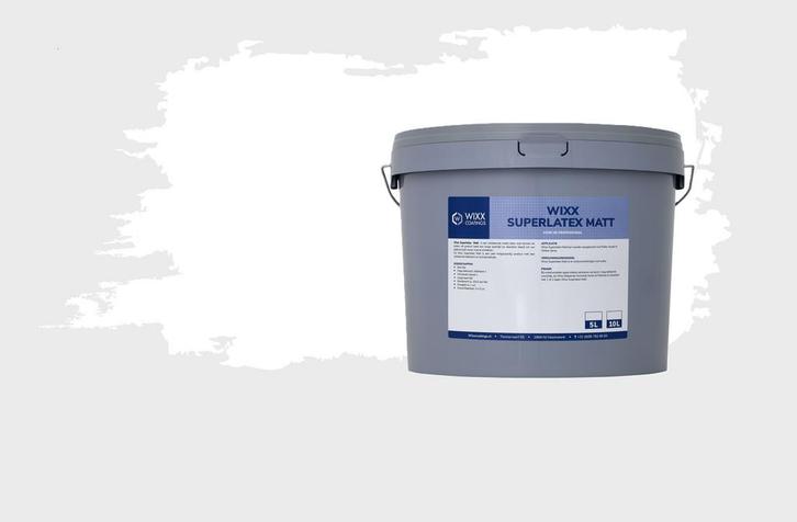 Wixx Superlatex Matt voor Binnen en Buiten 10L, Doe-het-zelf en Bouw, Verf, Beits en Lak, Nieuw, Verzenden