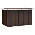 vidaXL Tuinbox Bruin 109x67x65 cm, Tuin en Terras, Verzenden, Nieuw