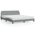 Bedframe 180x200 Lichtgrijs | Retour Deal -55%, Huis en Inrichting, Slaapkamer | Bedden, Overige materialen, Verzenden, Overige maten