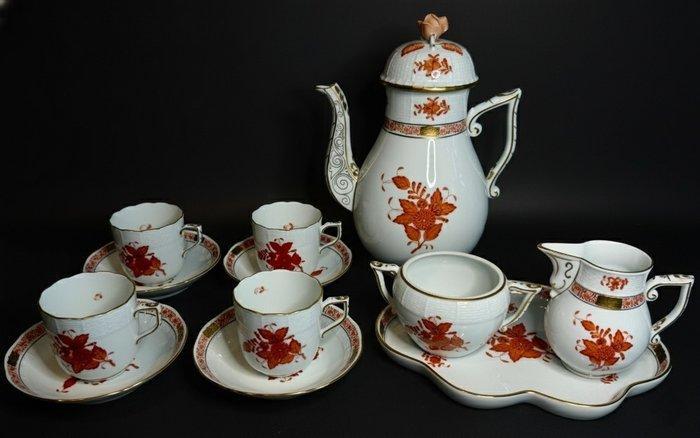 Herend - Koffieservies (12) - Apponyi – Chinese Bouquet -, Antiek en Kunst, Antiek | Meubels | Tafels
