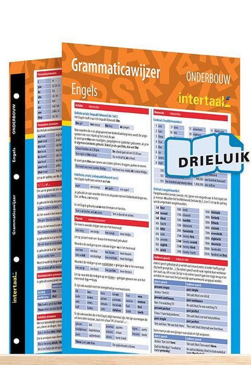 Grammaticawijzer Engels onderbouw uitklapkaart 9789462935648, Boeken, Schoolboeken, Zo goed als nieuw, Verzenden