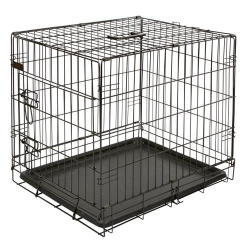 Transportbox bench met tralies 63x48x57cm - inklapbaar en, Dieren en Toebehoren, Honden-accessoires, Nieuw