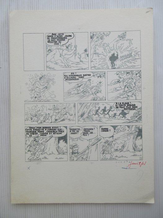 Jerom - 5 x blauwdruk voor Ons Volkske / Junior - De wilde, Boeken, Stripverhalen