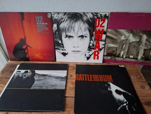 U2 - War, The Unforgettable Fire, The Joshua Tree, Rattle, Cd's en Dvd's, Vinyl Singles