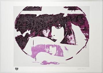 Giosetta Fioroni (1932) - Doppio Liberty Violet beschikbaar voor biedingen