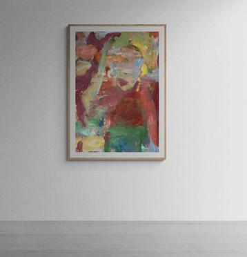 Mila Veljaca - rote Lippen, Antiek en Kunst