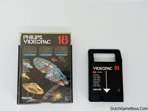 Philips VideoPac - NR 18 - Laser War, Consoles de jeu & Jeux vidéo, Consoles de jeu | Autre, Envoi
