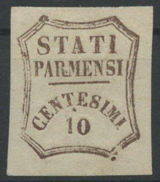 Italiaanse oude staten - Parma 1859 - Voorlopige regering 10, Timbres & Monnaies, Timbres | Europe | Italie