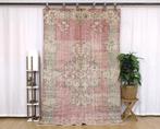 Tapis oriental noué à la main, turc usé - Tapis - 155 cm -