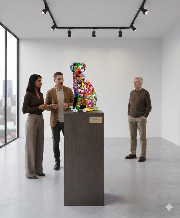 Patrycja Mroczkowska - Pop Art Dog XXL, Antiquités & Art, Art | Objets design