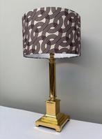 Lampe de table - Laiton, Textile, Antiek en Kunst