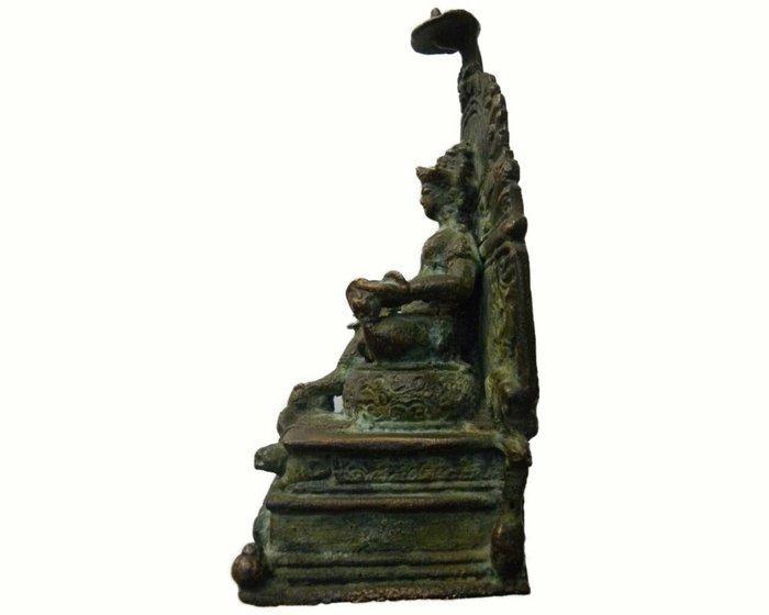 Beeldje - Javaanse Hindoe god Kubera - Brons, Antiek en Kunst, Kunst | Niet-Westerse kunst