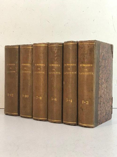 Gilbert du Motier, marquis de La Fayette - Mémoires,, Antiek en Kunst, Antiek | Boeken en Manuscripten