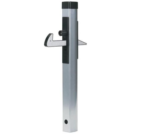 LOCINOX aluminium poortvergrendeling, hoogte 500 mm, Doe-het-zelf en Bouw, Hang- en Sluitwerk, Klink of Kruk, Nieuw, Overige materialen