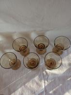 Val Saint Lambert - Verre à vin (6) - Cristal - Art Déco -