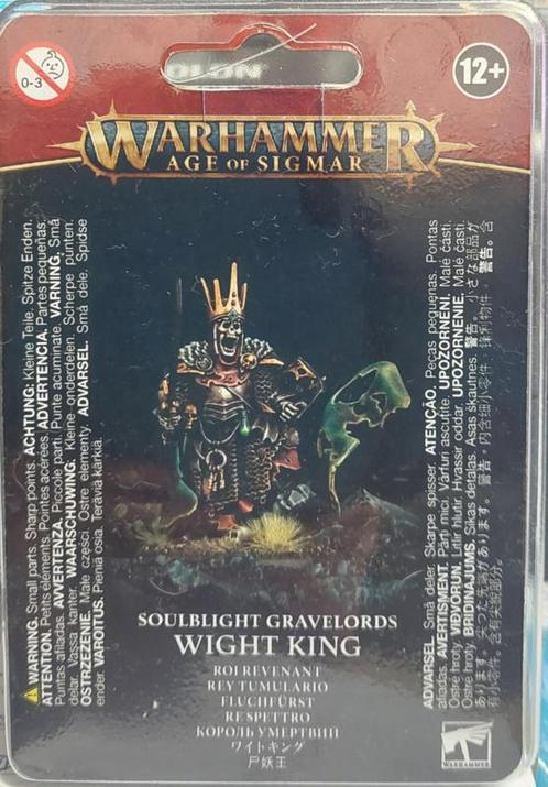 Soulblight Gravelords Wight King  (Warhammer nieuw), Hobby en Vrije tijd, Wargaming, Ophalen of Verzenden