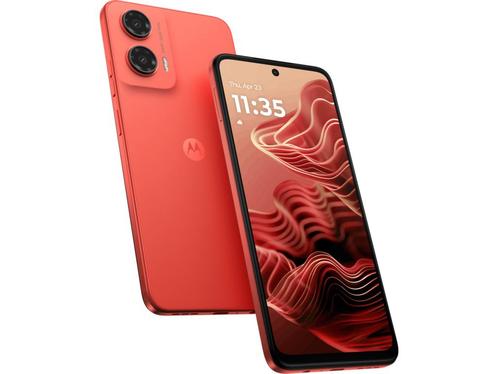 Motorola Moto G35 5G, 4GB ram, 128GB opslag Rood, Audio, Tv en Foto, Televisies, Zo goed als nieuw, Verzenden