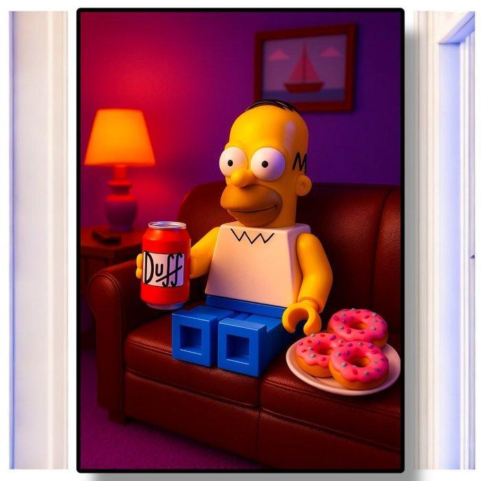 Makayhos - [L] Homer Relax – Donut & Duff Tribute, Kinderen en Baby's, Speelgoed | Duplo en Lego