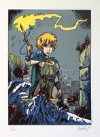 Walthéry, François - 1 Silkscreen - Natacha - Hommage à