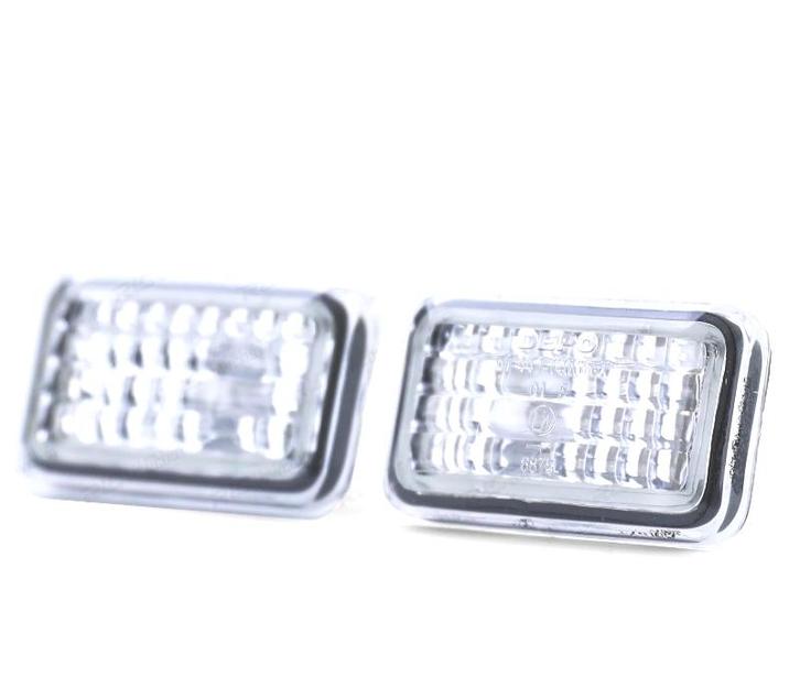 CLIGNOTANTS LATÉRAUX VOLKSWAGEN VW AUDI PORSCHE CHROMÉ, Auto-onderdelen, Verlichting, Verzenden