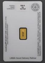 2 gram - Goud - C. Hafner (Zonder Minimumprijs), Postzegels en Munten