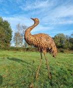 Figuur - XXL struisvogel - IJzer, Metaal, Antiek en Kunst
