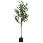 vidaXL Kunstolijfboom 450 blaadjes 120 cm groen, Verzenden, Nieuw