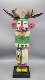 Figuur - Poupée style kachina - 51 cm - Hout, Antiek en Kunst