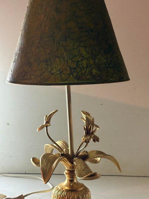 oude Franse tafel (bureaulamp ) - Olielamp - Verguld -, Antiek en Kunst, Curiosa en Brocante