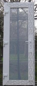 pvc buiten draaiende deur ,  achterdeur 80 x 215 wit, Ophalen of Verzenden, Buitendeur