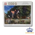Set van 5x King Puzzels | Animal & Cottage Serie | 1000 Stuk, Hobby en Vrije tijd, Verzenden, 500 t/m 1500 stukjes, Gebruikt, Legpuzzel