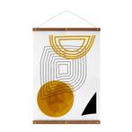 Posterhanger Hout Messing 700 mm, Huis en Inrichting, Verzenden, Nieuw