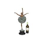 Sculpture, Ballerina - 66 cm - Bronze, Marbre, Antiek en Kunst