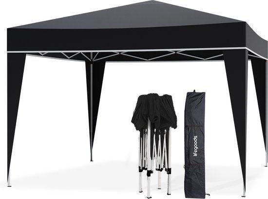 2dekans | LifeGoods Partytent - Opvouwbaar - 3x3 m - Easy Up, Tuin en Terras, Partytenten, Ophalen of Verzenden