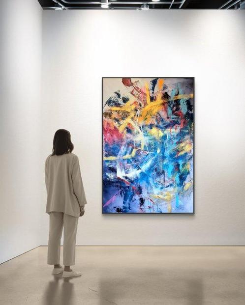 Barbara Chrzaszczkiewicz (1958) - Grand Abstract #557 - XXL, Antiek en Kunst, Kunst | Schilderijen | Modern