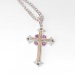 Sans prix de réserve - Collier - 18 carats Argent, Or jaune