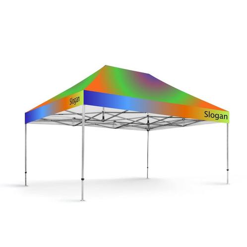 Easy up partytent 4x6m - Professional | PVC gecoat polyester, Tuin en Terras, Partytenten, Minder dan 5 meter, Partytent, Nieuw