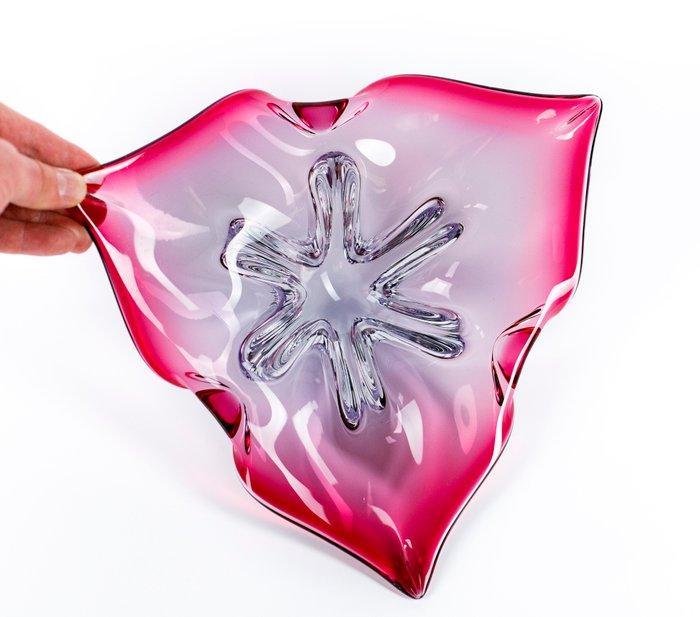 Schotel - Glas - Schaal - Glas - 31,5 cm, Antiek en Kunst, Antiek | Glaswerk en Kristal