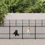 Hondenkennel voor buiten 84,68 m² staal, Verzenden
