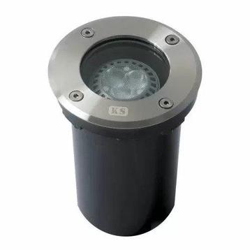 Grondspots Grondspot LED Ø11 Rond RVS Tuinverlichting, Verzenden