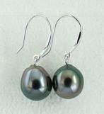 Zonder minimumprijs - Oorbellen - 18 karaat Witgoud Parel -, Nieuw