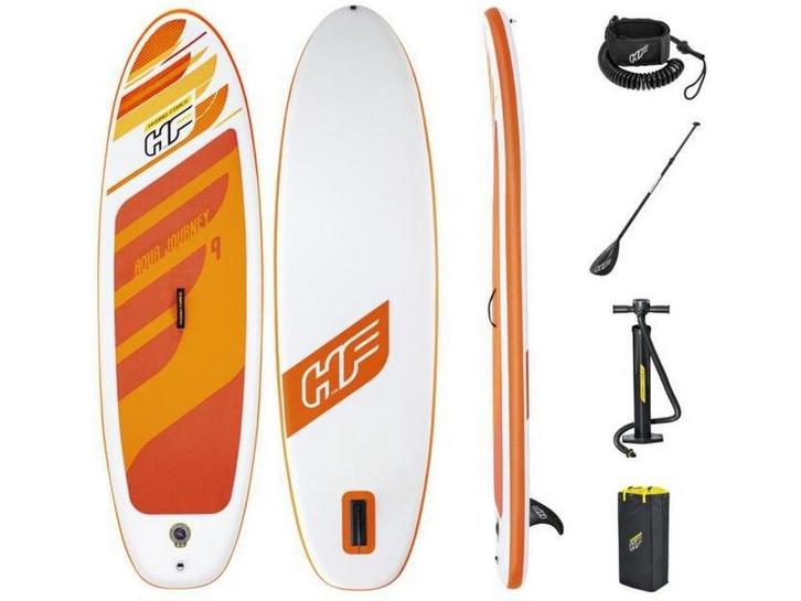 Bestway Hydro Force Aqua Journey - Opblaasbaar SUP Board Set, Watersport en Boten, Suppen, Zo goed als nieuw, Verzenden