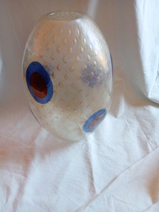 Vaas - Glas - Glas in Murano - 35 cm, Antiek en Kunst, Antiek | Glaswerk en Kristal