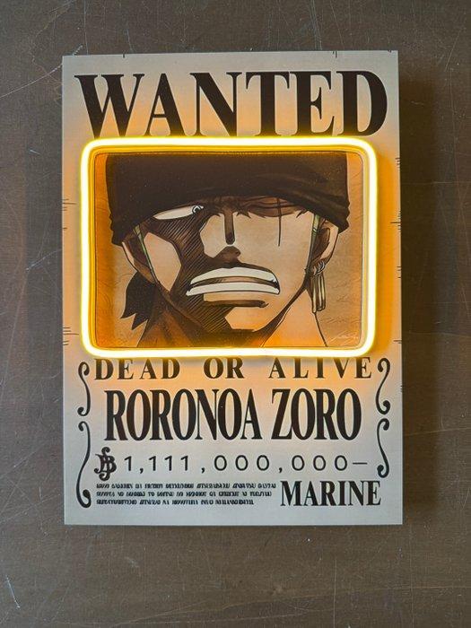 LEDMansion - Gezocht – Zoro - 25x35cm - LEDMansion -, Games en Spelcomputers, Spelcomputers | Overige Accessoires