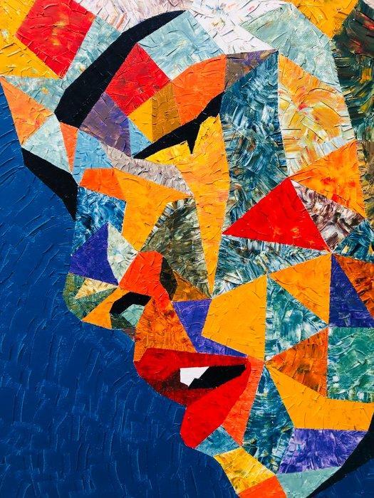 Pierre Joseph - Mosaic Belle, Antiek en Kunst, Kunst | Schilderijen | Modern