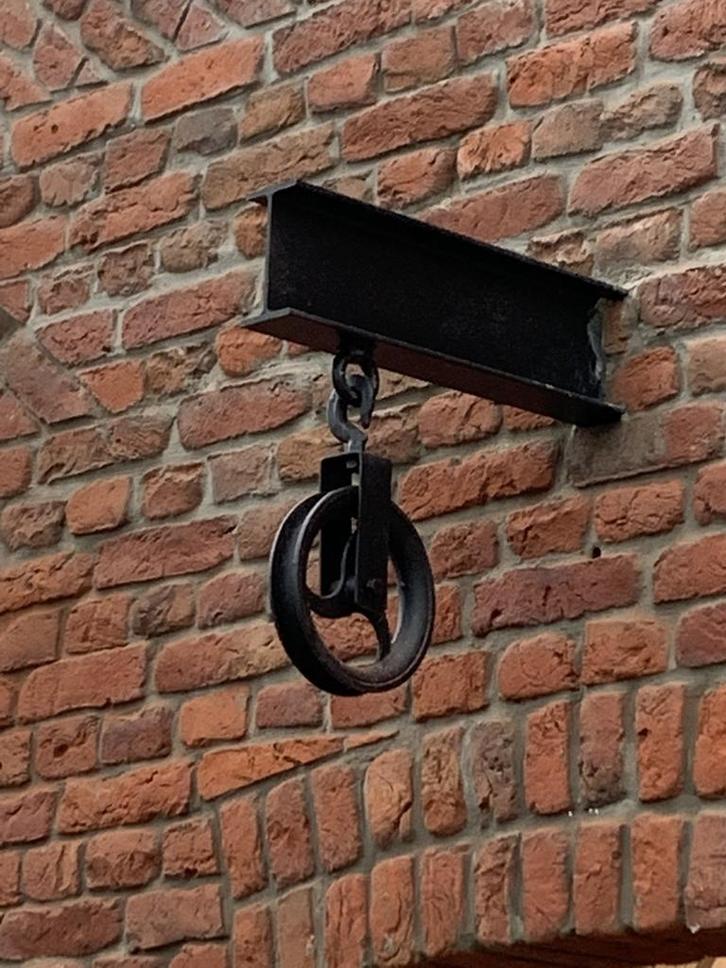 Zwarte hijshaak 220mm, Tuin en Terras, Overige Tuin en Terras, Verzenden