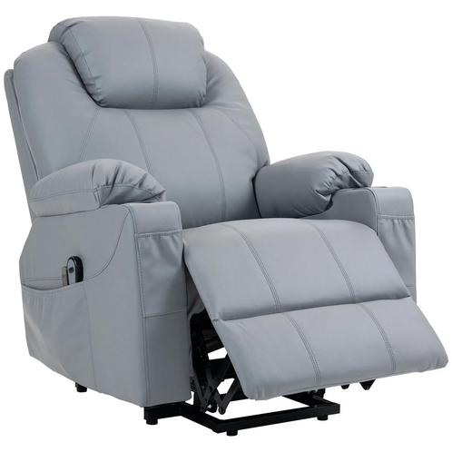 TRUUSK Elektrische TV-fauteuil - Opsta-hulp - Relax-, massag, Huis en Inrichting, Fauteuils, Verzenden