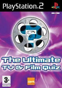 The Ultimate TV & Film Quiz (PS2) PLAY STATION 2, Consoles de jeu & Jeux vidéo, Jeux | Sony PlayStation 2, Envoi